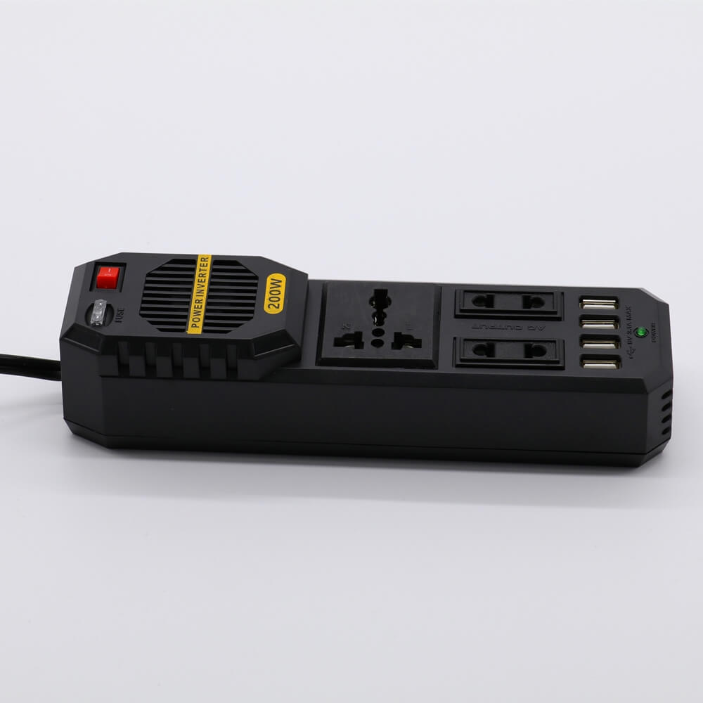 12V car power inverter 200W