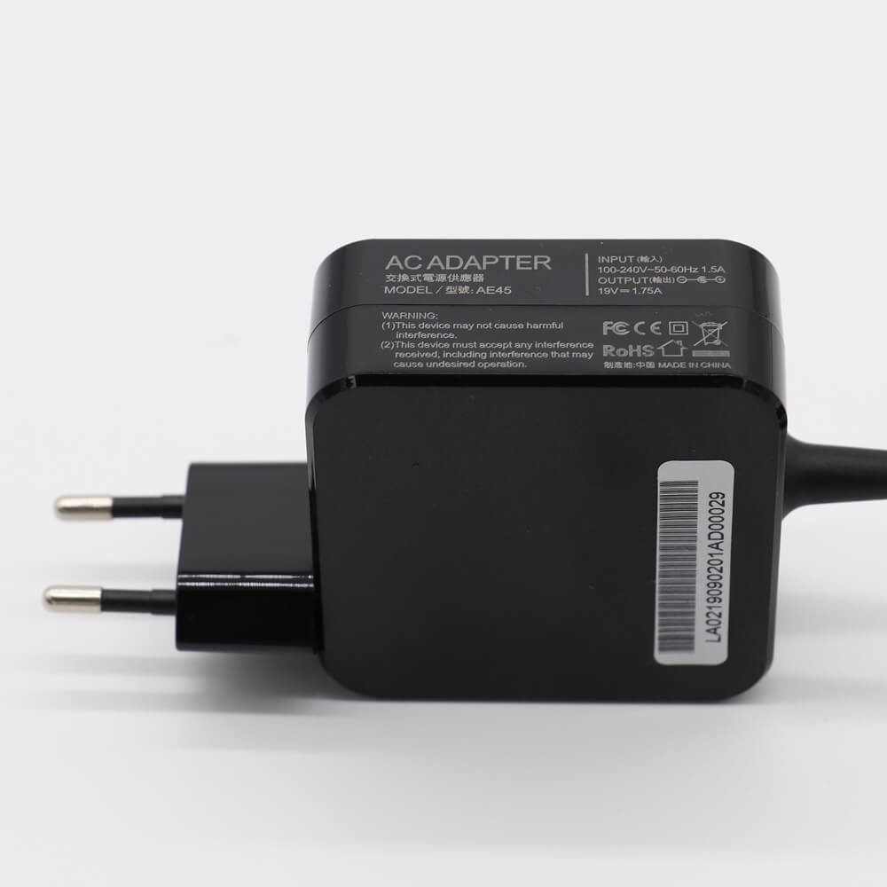 Replacement laptop charger for asus 19V 1.75A 4.0x1.35