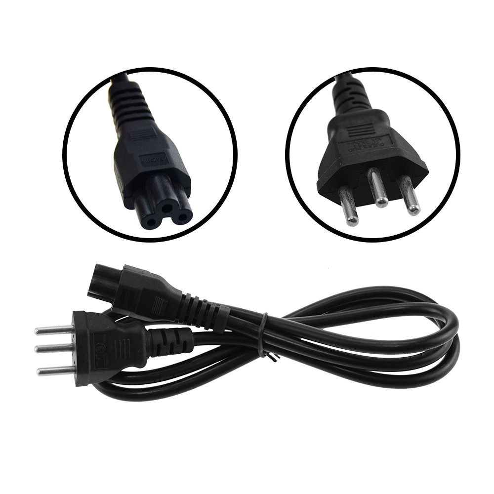 1.2m Brazil Plug Connector C5 Cord Power Cable - Image 2