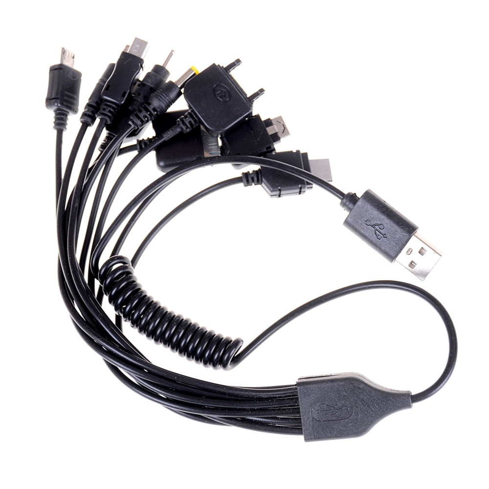 10 in 1 USB Multi Charger Retractable Cable - Image 4