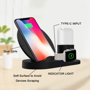 10W Apple Watch Qi Wireless Phone Charger