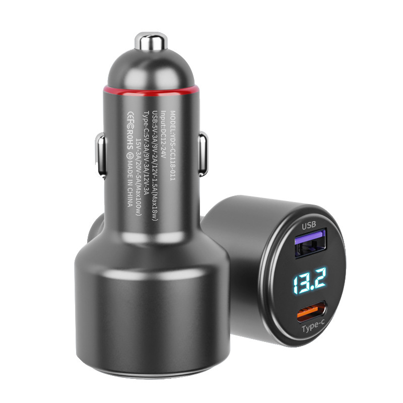 118W Super Fast Charging Phone Pd Car Charger - Image 5