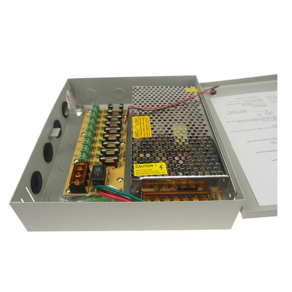 120W 9CH CCTV Power Supply Box - Image 4