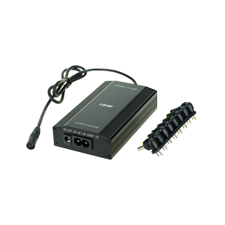 120W Universal Laptop Adapter with Car Charger - Image 3