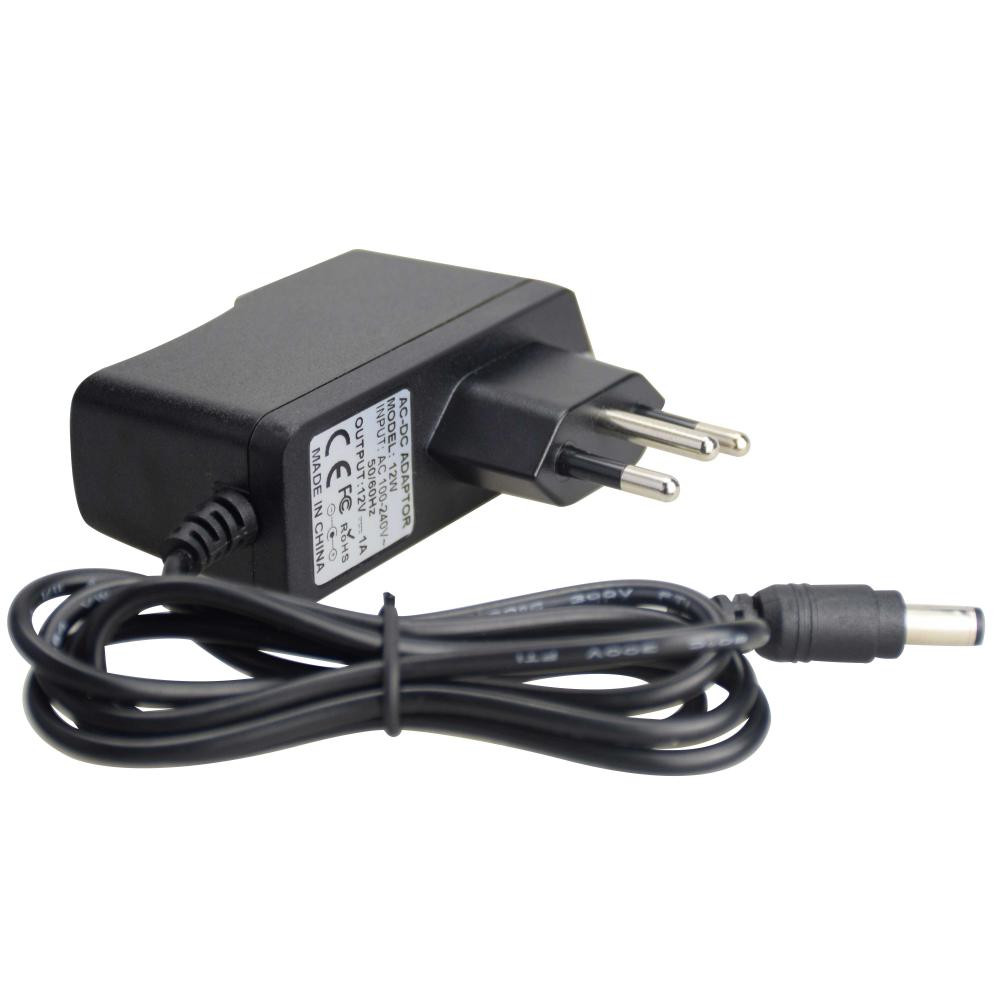 12V Wall Charger Adapter 1A Portable with Brazil-Plug - Image 2