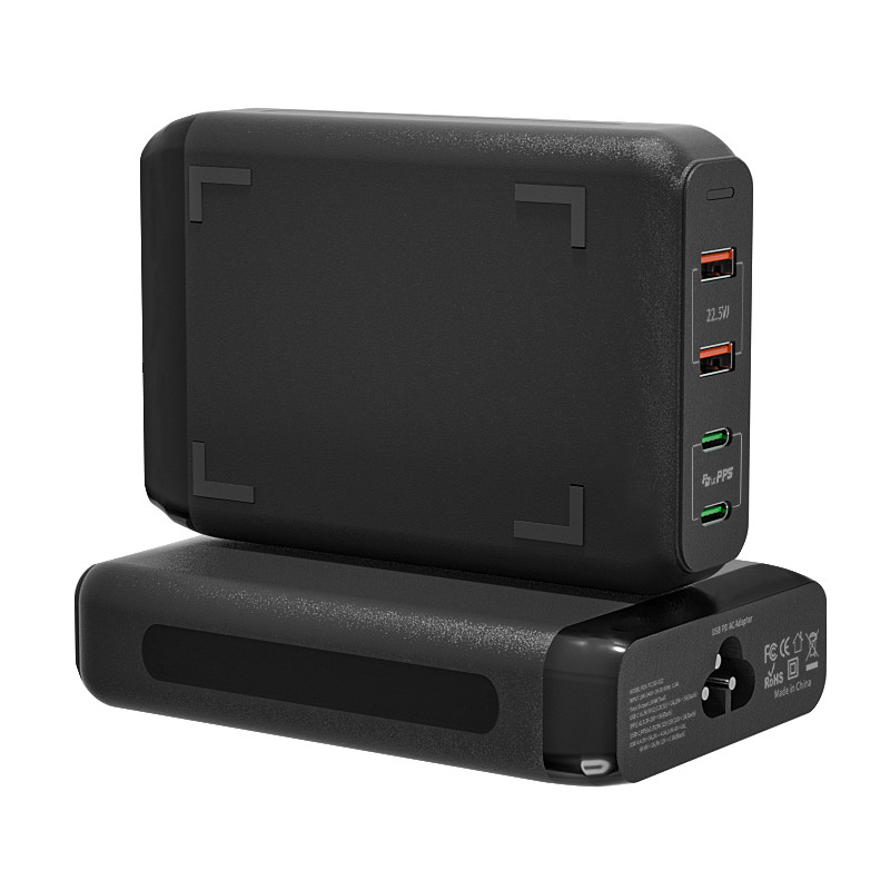 150W gan charger desktop 4 ports fast charger - Image 6