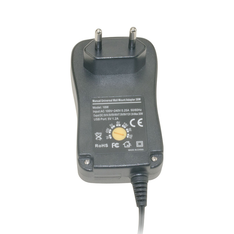 18W Universal AC Adapters Multi Voltage for Electronic - Image 5