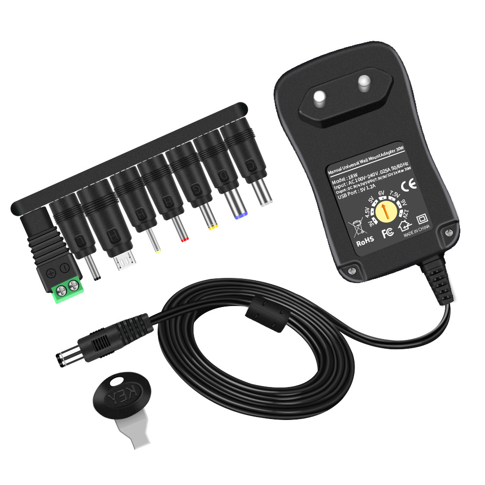 18w manual universal wall mount adapter charger - Image 4