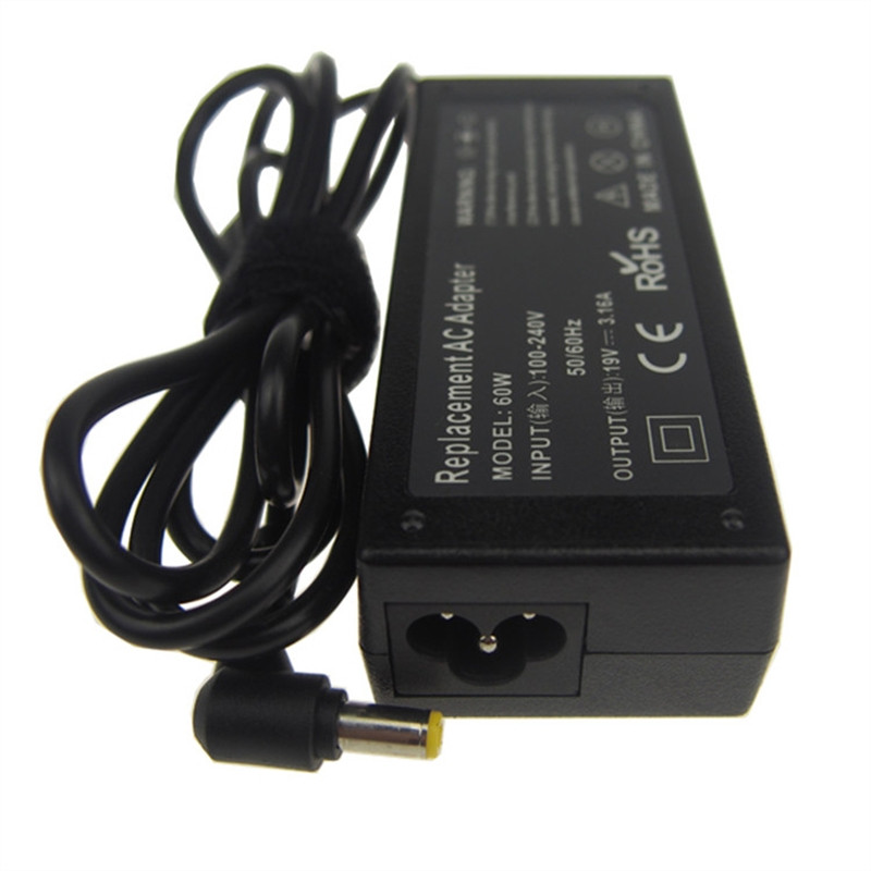 19V 3.16A 5.5*2.5 MM Yellow Laptop Adapter - Image 2