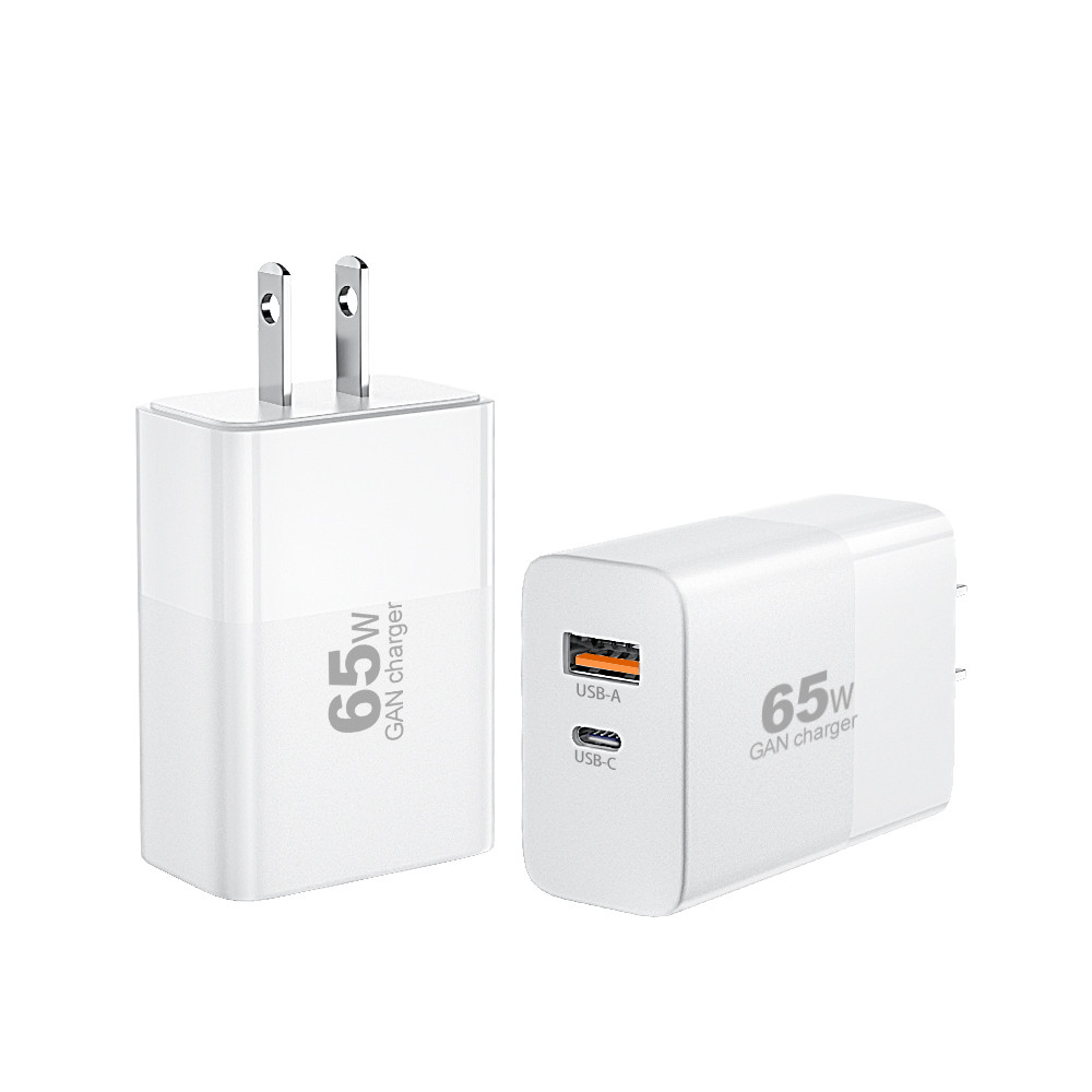 1C1A 2-Port 65W GaN Wall Charger PD Charger - Image 2