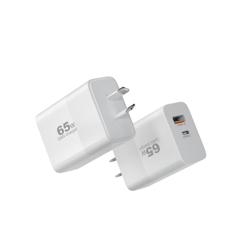 1C1A 2-Port 65W GaN Wall Charger PD Charger - Image 5