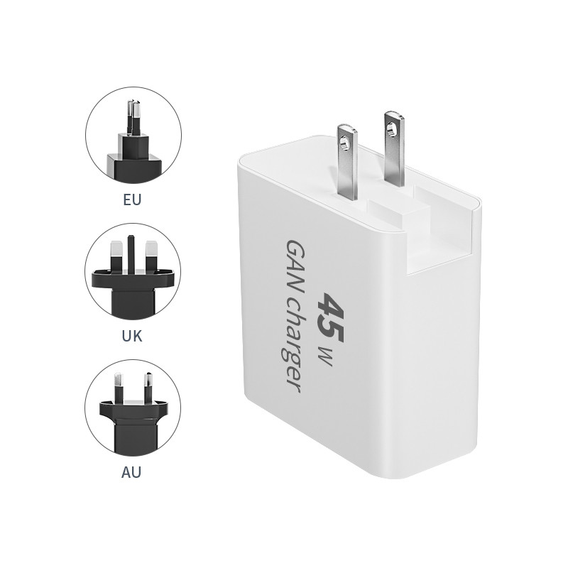 2023 trending 45w fast mobile GaN wall charger - Image 2