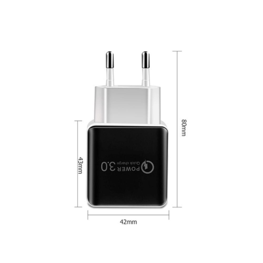 20W QC 3.0 USB Wall Phone Charger Adapter - Image 3
