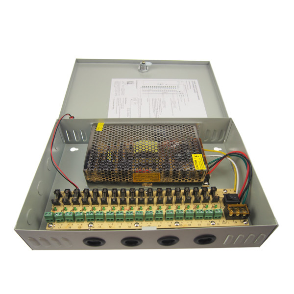 240W 12V 20A 18CH CCTV Power Supply Box - Image 3
