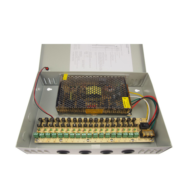 240W 12V 20A 18CH CCTV Power Supply Box - Image 5