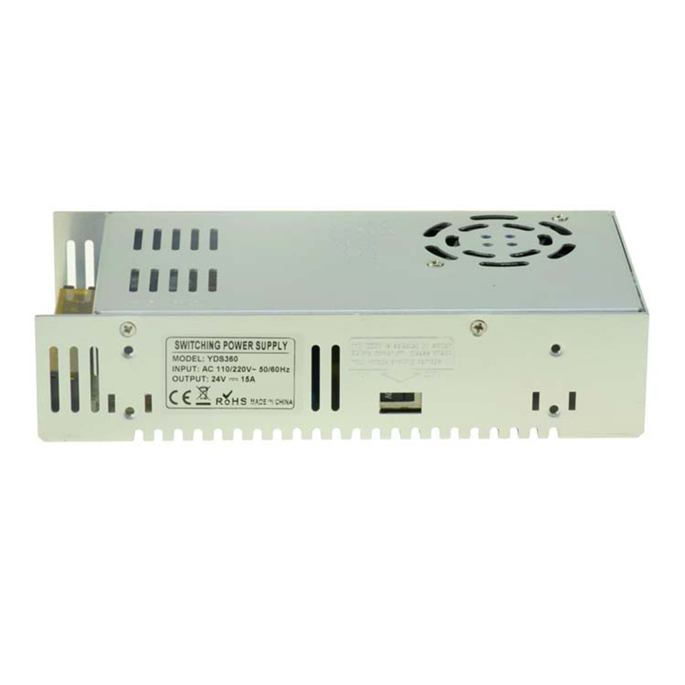 24V 15A 360W Metal Case Power Supply - Image 3