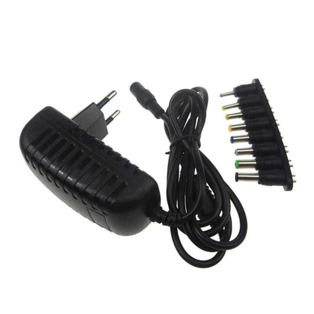 24W-12V-2A Portable Wall Charger Adapter with 8-DC Tips - Image 2