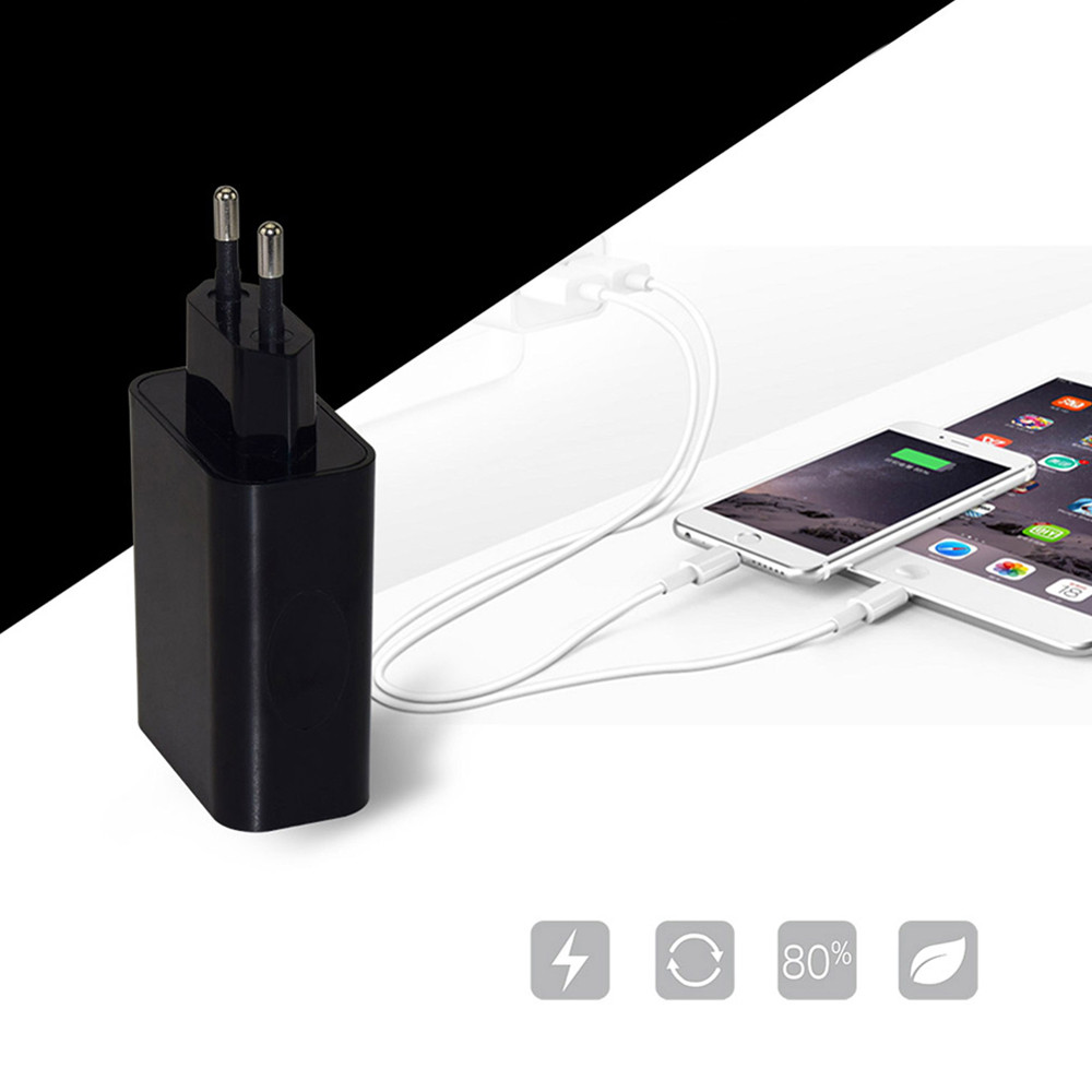 24W 4.8A USB Fast Charger adapter 2 port - Image 5