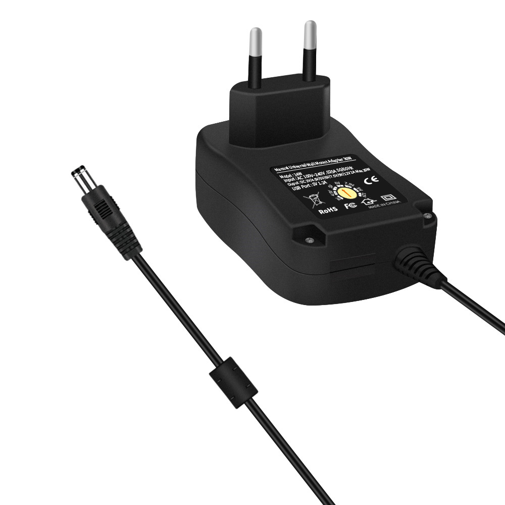 24w manual universal wall mount adapter charger - Image 5