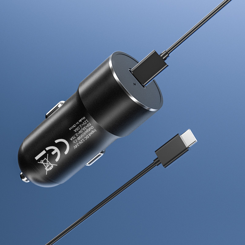 25W Unique Design Car Charger For Mobile Phone - Image 2