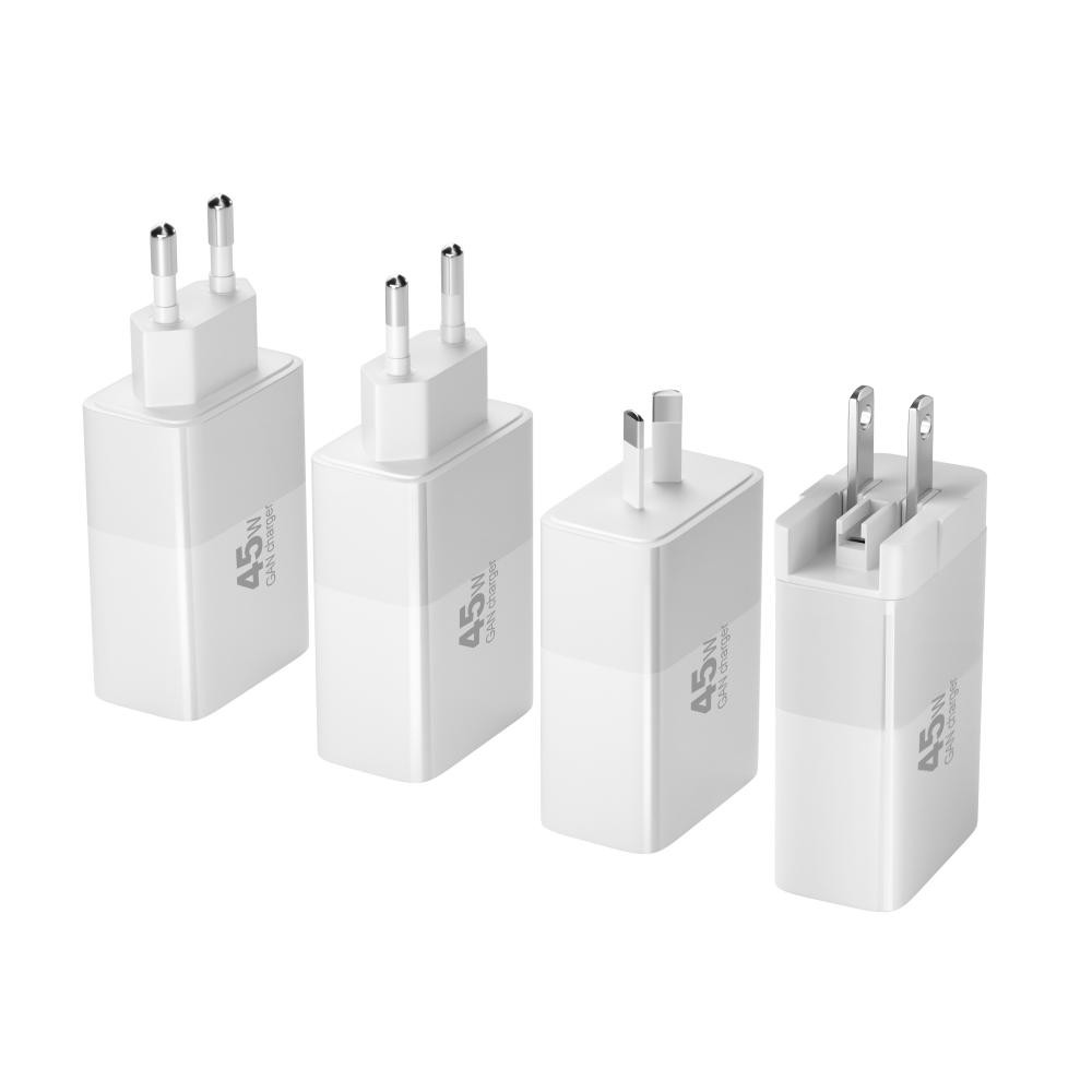 3-Port GaN Charger 45W Phone Cellphone Fast Charger - Image 3