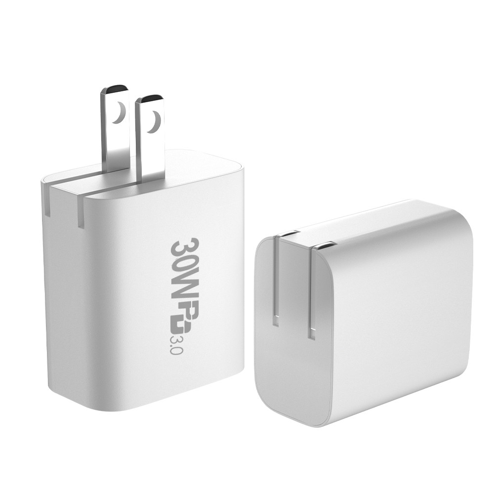 30w white usb quick charger PD phone charger - Image 7