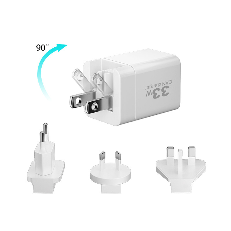 33W GaN tech Quick Charger 3.0 USB-C Charger - Image 2