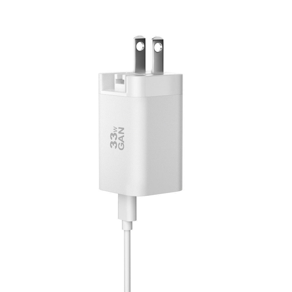 33w foldable ac usb Wall GaN PD Charger - Image 4