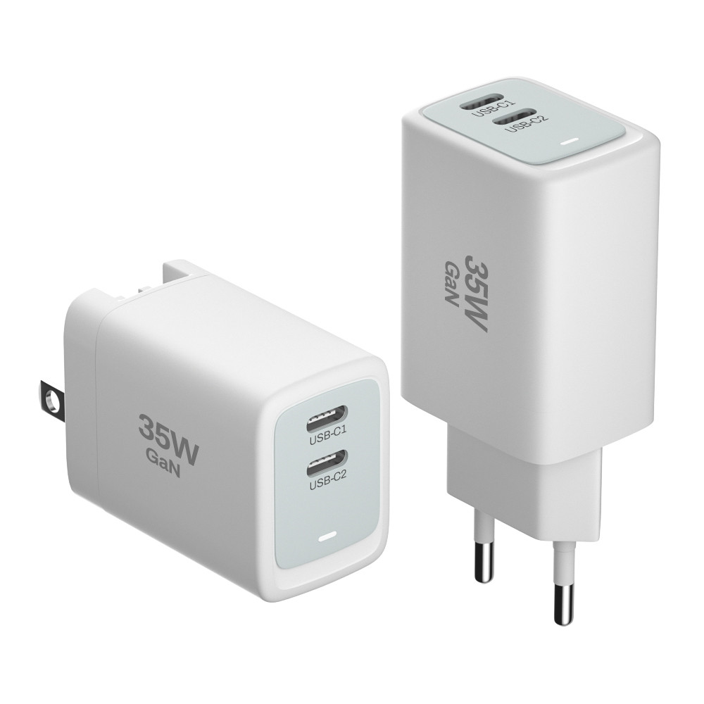 35 W 2 PD Foldable plug and multi-color bottom box fast charger for mobile device. - Image 7