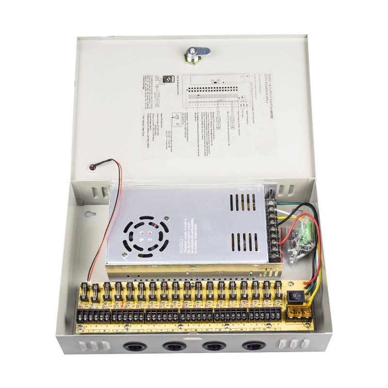 360W 12V 30A 18CH CCTV Power Supply Box - Image 2