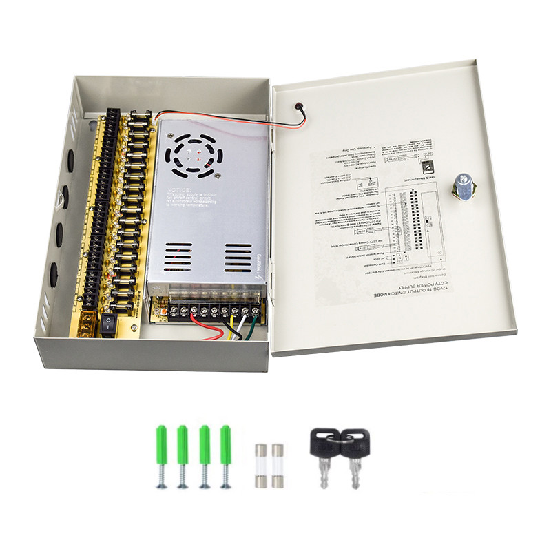 360W 12V 30A 18CH CCTV Power Supply Box - Image 3