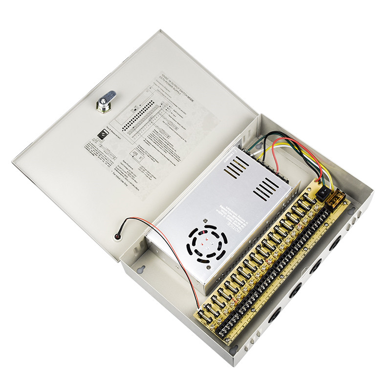 360W 12V 30A 18CH CCTV Power Supply Box - Image 7