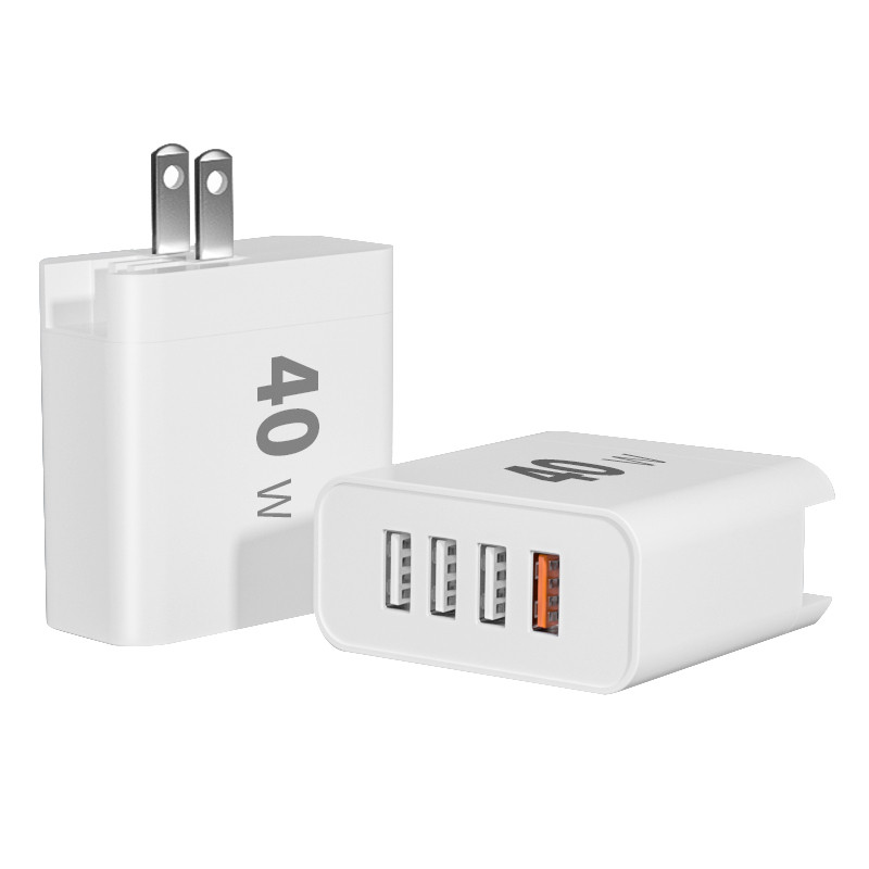 40W 4port Wall Charger Block - Image 4