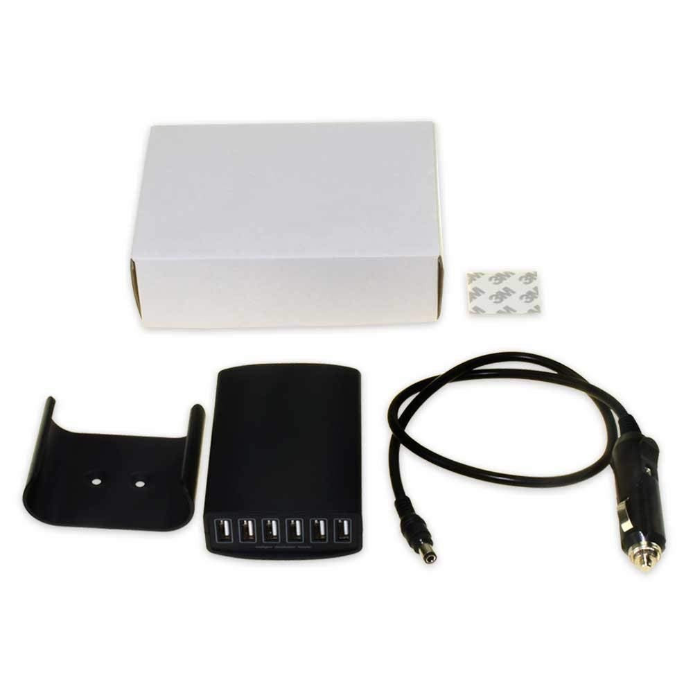 50W/10A 6-Ports USB Car Charger Adapter - Image 3