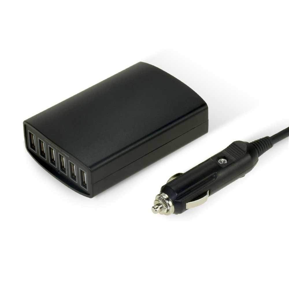 50W/10A 6-Ports USB Car Charger Adapter - Image 5