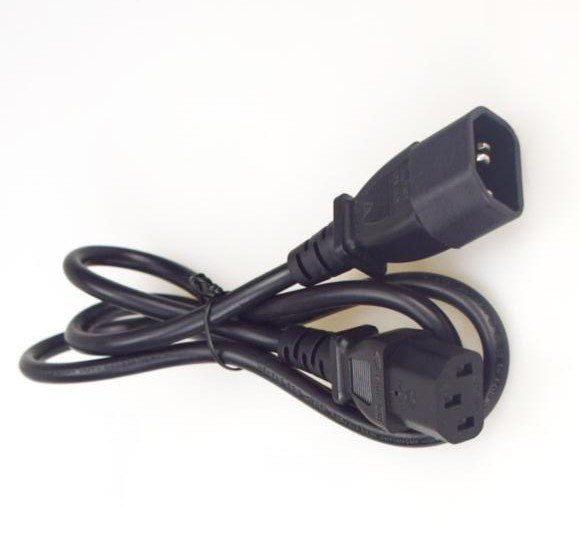 6 Feet C13 to C14 Power Extension Cord - Image 2