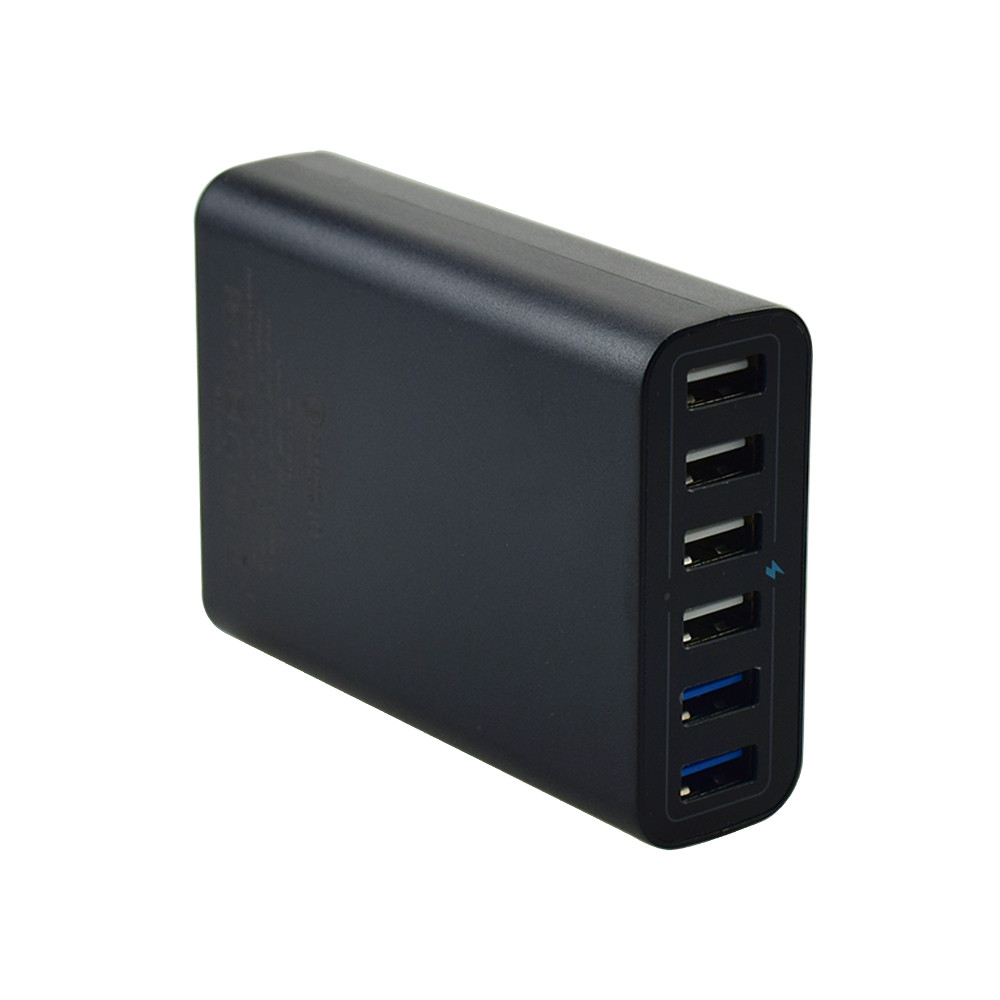 6-port 60W QC3.0 smart USB mobile phone Charger - Image 3