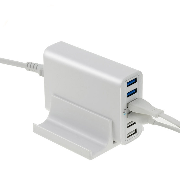 6-port 60W QC3.0 smart USB mobile phone Charger - Image 4