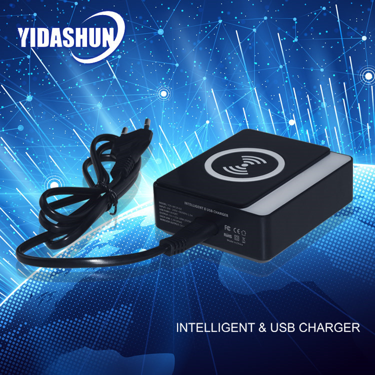 60W 8-port smart USB wireless charger - Image 7