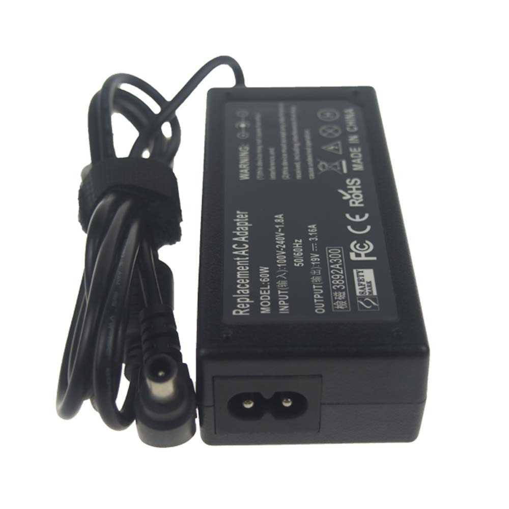 60W AC Power Adapter 19V 3.16A for Fujitsu - Image 2