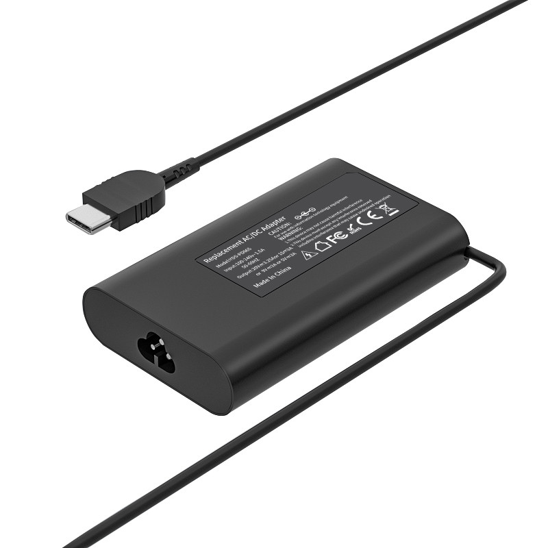 65W Black Laptop USB-C PD Desktop Adapter Charger - Image 2