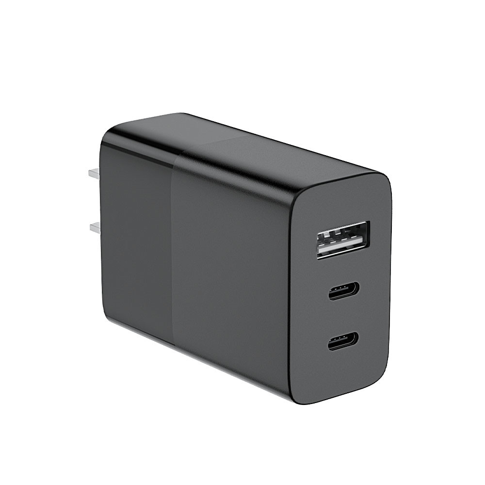 65W Gan charger with three port fast charger