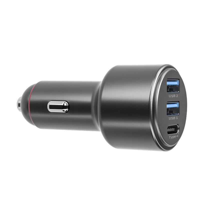 66W 3 Port Usb Portable Fast Car Charger - Image 6