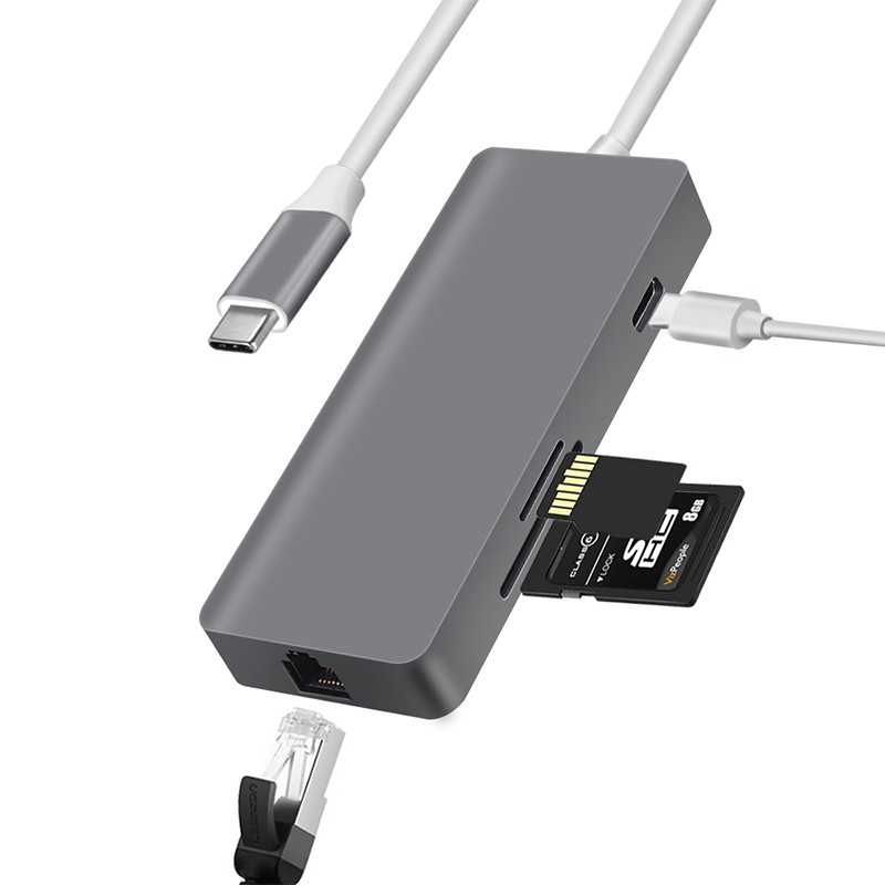 7Port USB Type-C to USB 3.0 Hub Adapter - Image 4
