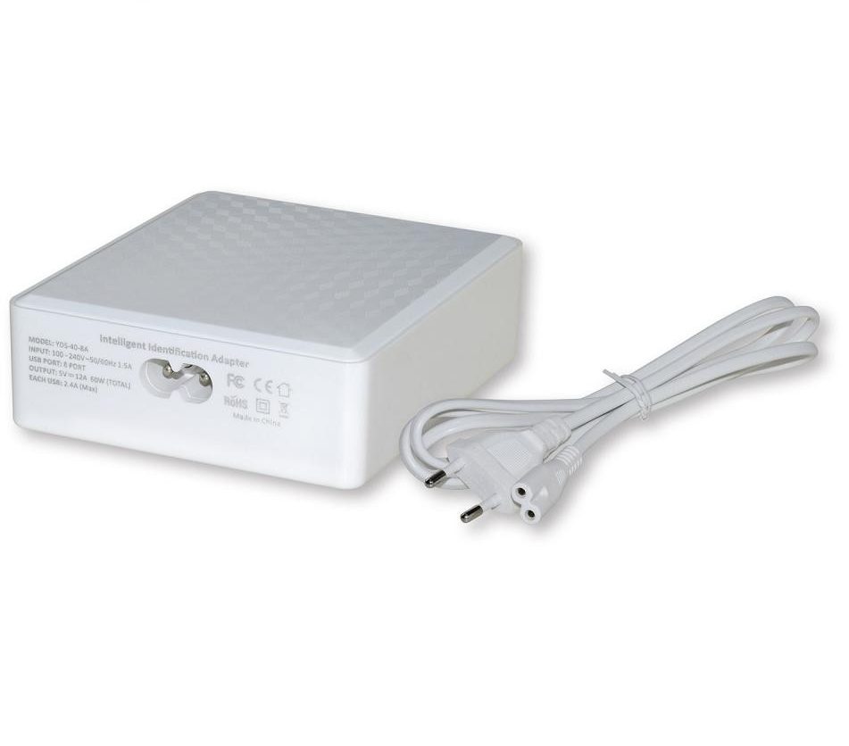 8- Port USB Charger Smart Charging Station - Image 2
