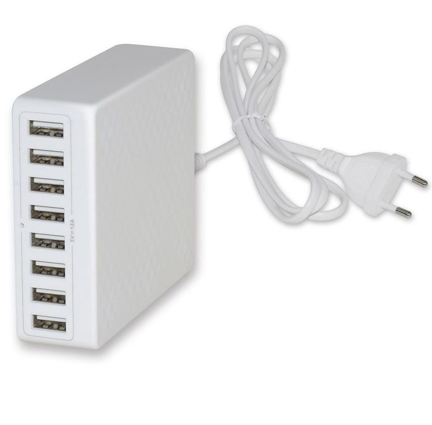 8- Port USB Charger Smart Charging Station - Image 3
