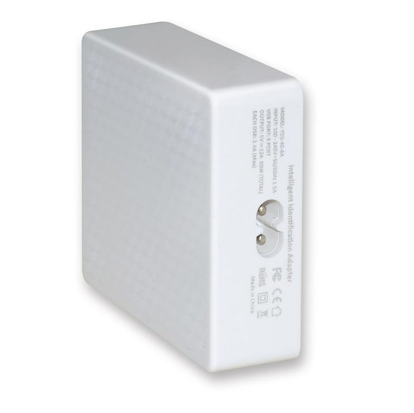 8- Port USB Charger Smart Charging Station - Image 5