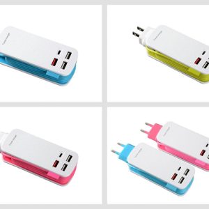 AU Plug Multi-USB Travel Adapter with USB C