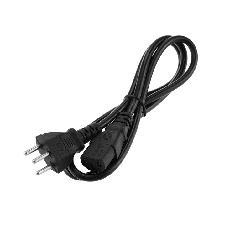 Black Brazil Plug Connector C13 Cord Power Cable - Image 4