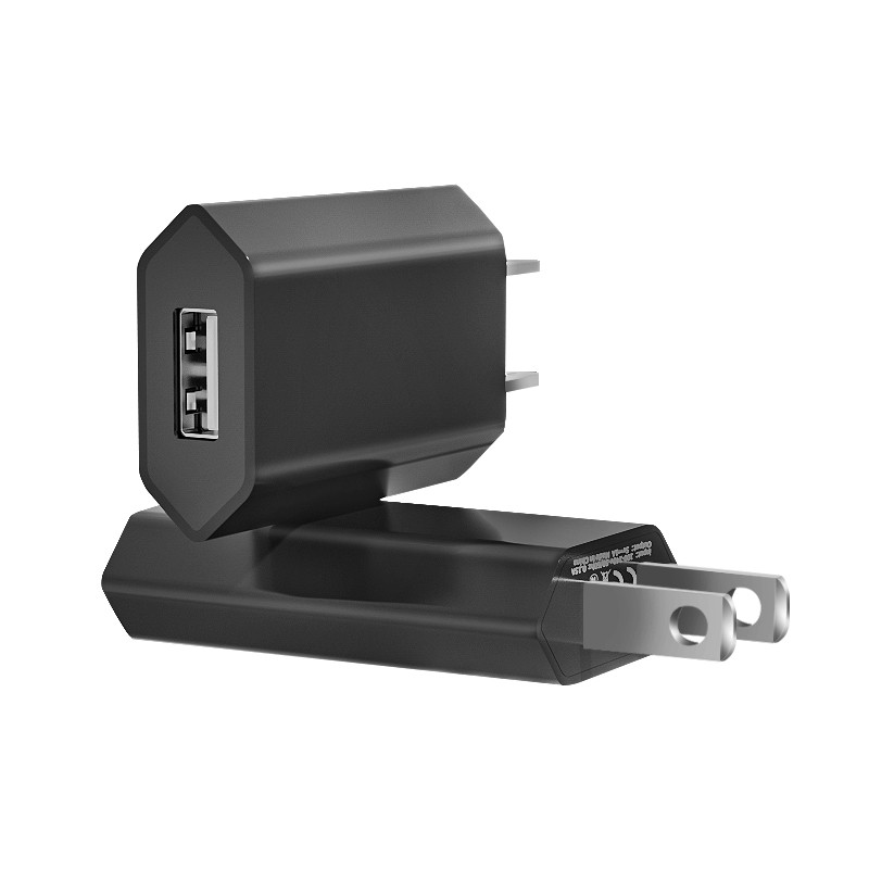 Black&White 5W USB Wall Charger for Cell Phones - Image 5